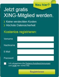 In 5 Schritten zum erfolgreichen Start auf XING Xing-Anmeldung