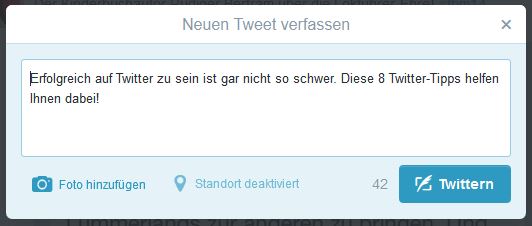 8 gute Twitter-Tipps für Sie