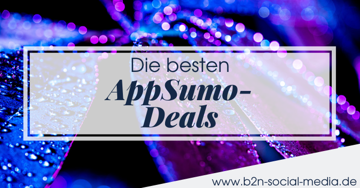 Die besten AppSumo-Deals