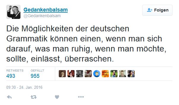 Bitte verständlich formulieren