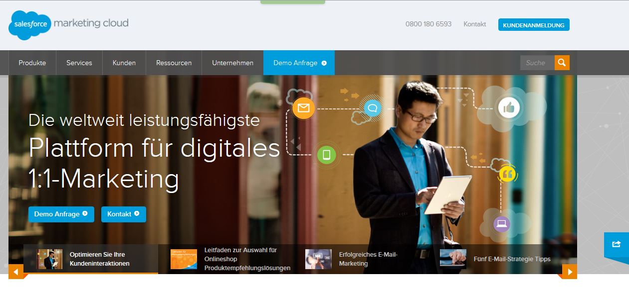 Vorstellung der Salesforce Marketing Cloud