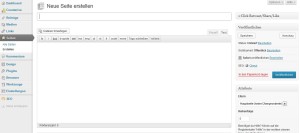 Wordpress Seiten erstellen